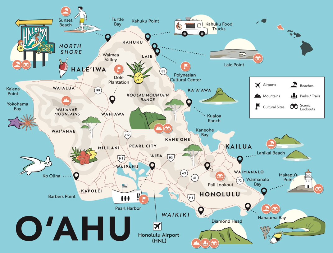 What can you do on your own at Oahu – Honolulu’s port?