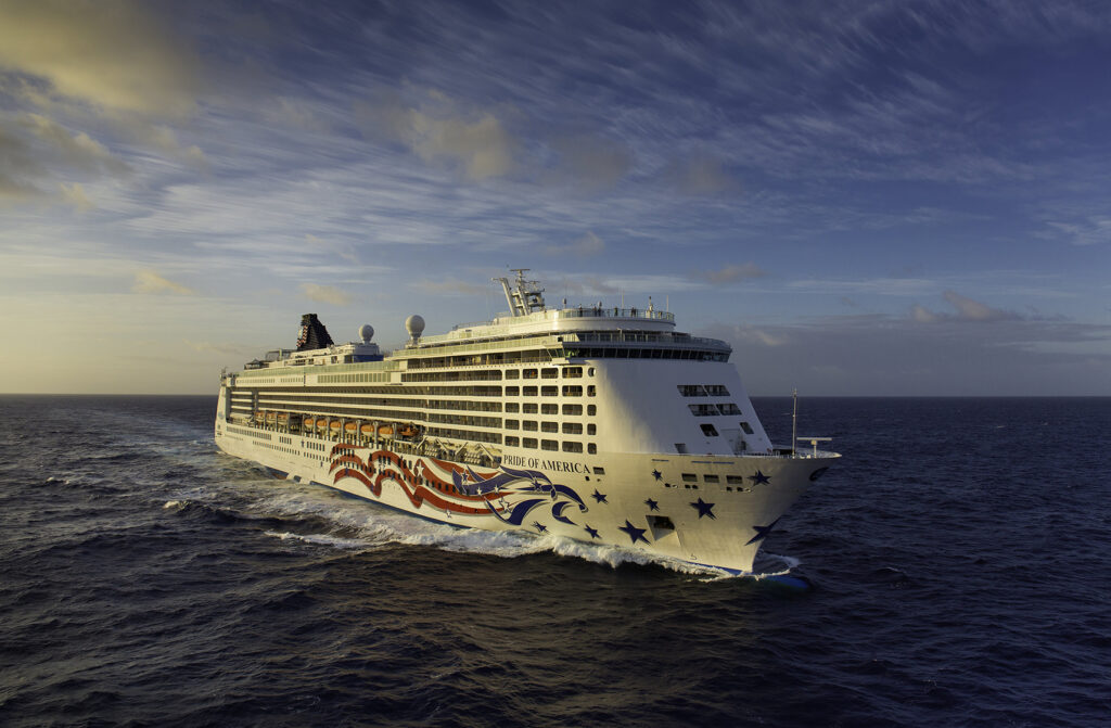 NCL Cruise Line, Pride of America, Nawiliwili, Kauai, Hawaii
