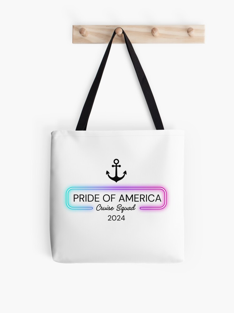 Neon Pride of America Cruise Squad 2024 - Black Text